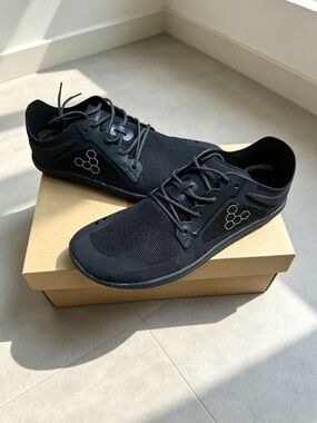 Vivo Barefoot Black Men's Minimalist Athletic Shoes